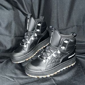 Puma x AMG Motorsport Benz Ren Lace Up Boots Black Men’s 9.5 New without Box